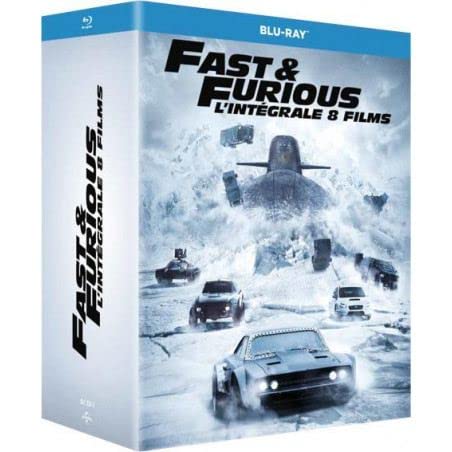 Coffret Fast and Furious Lintégrale 1 à 8 Blu-ray 1